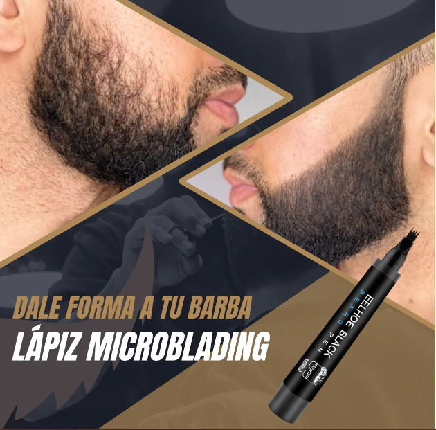 LAPIZ PROFESIONAL  PARA BARBA Y CEJAS ( EFECTO 6D + WATERPROOF)