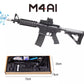 METÁLIKA MÁS POTENTE - M4A1 - ABS CON METAL.