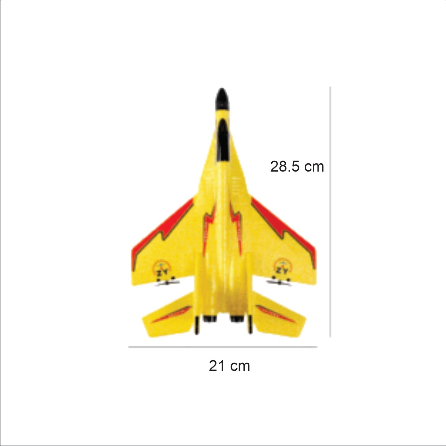 Jet a Control Remoto Mediano MIG 320 - 28,5cm